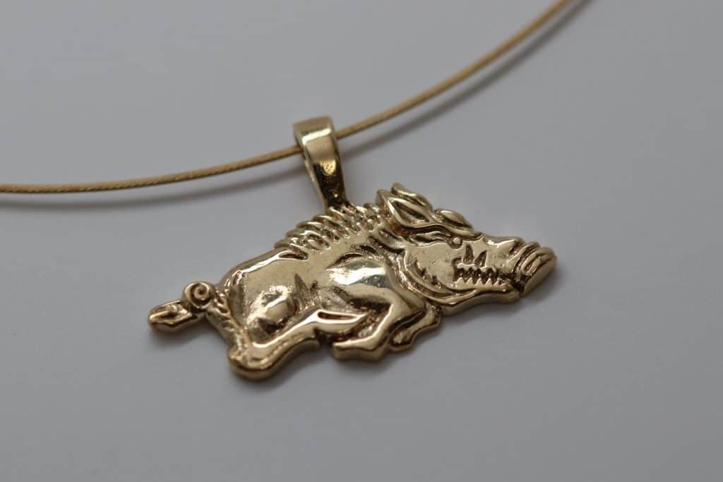 Small Razorback Pendant | David Adams Fine Jewelry