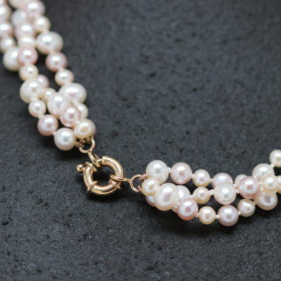 Pink & Cream Pearls