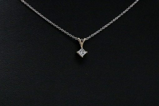 Princess Diamond Pendant - Image 2