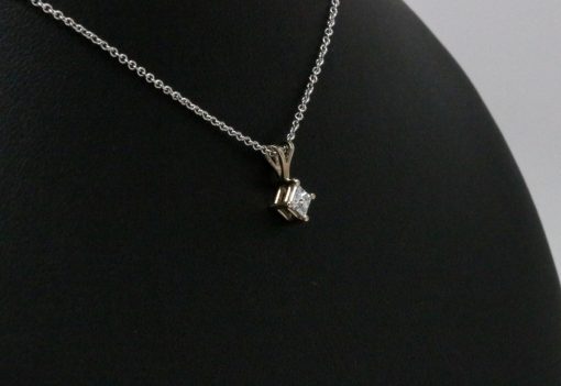 Princess Diamond Pendant - Image 3