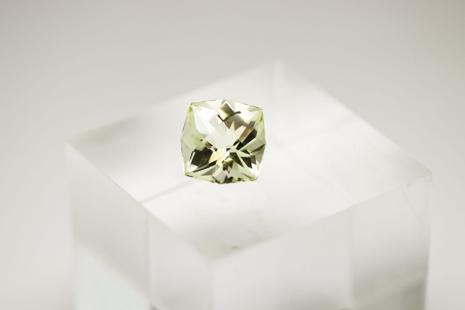 15.79 Carat Cushion-Cut Yellow Quartz – Loose Stone