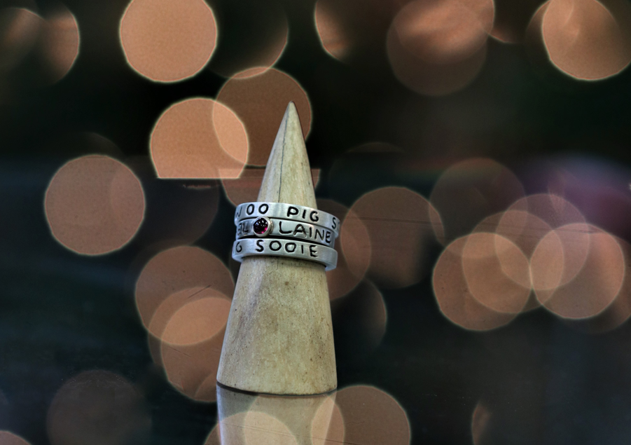 Mother's Ring in Sterling Silver with Birthstone - Image 4